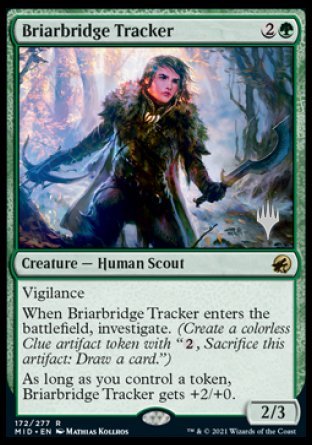 Briarbridge Tracker (Promo Pack) [Innistrad: Midnight Hunt Promos] | Silver Goblin