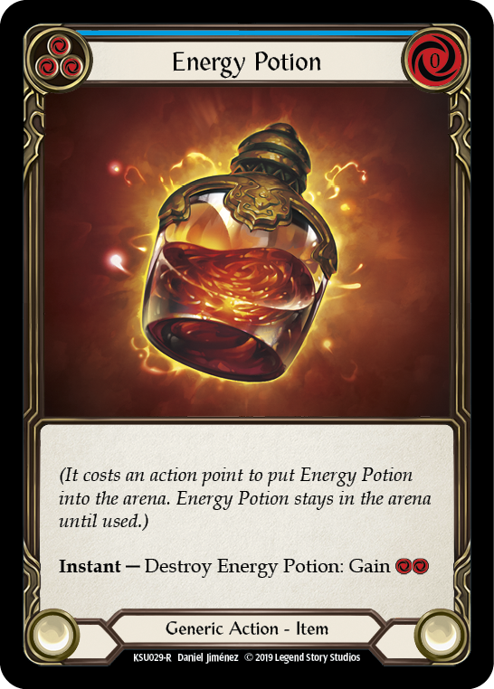 Energy Potion [KSU029-R] (Katsu Hero Deck)  1st Edition Normal | Silver Goblin