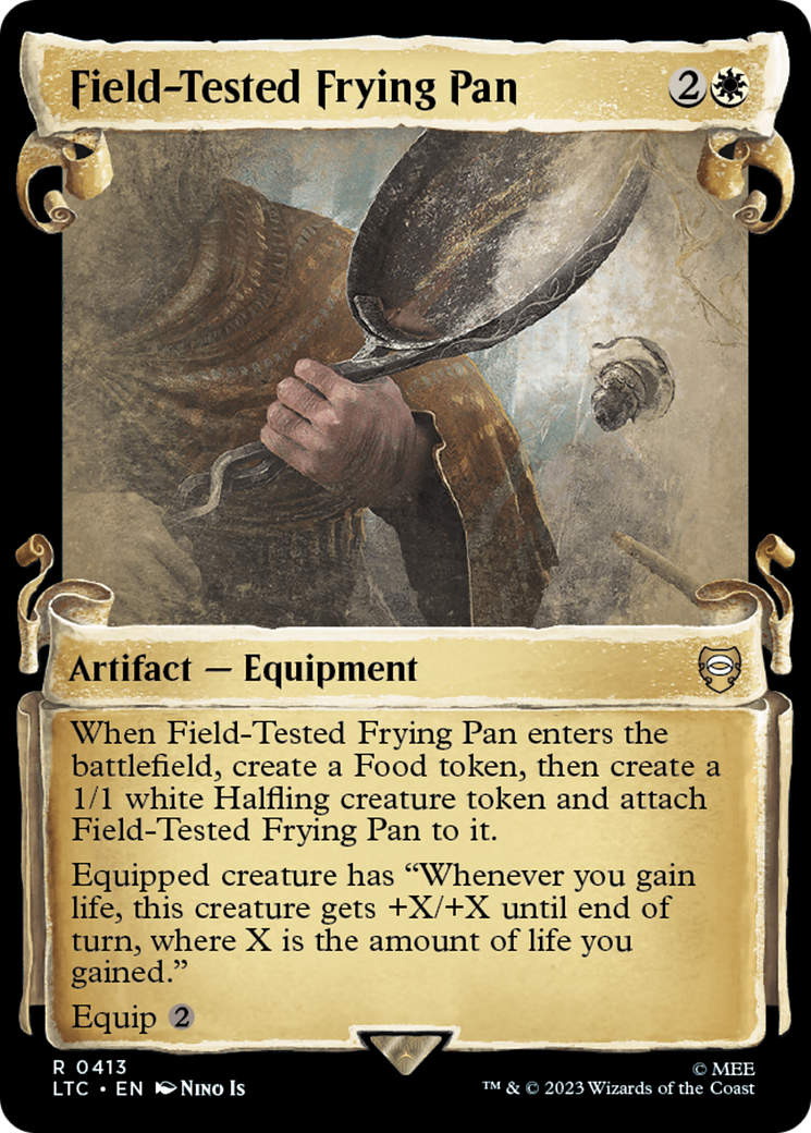 Field-Tested Frying Pan [The Lord of the Rings: Tales of Middle-Earth Commander Showcase Scrolls] | Silver Goblin