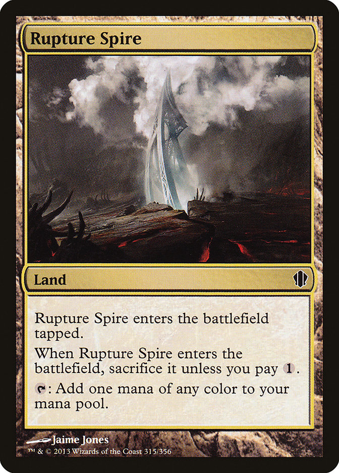 Rupture Spire [Commander 2013] | Silver Goblin