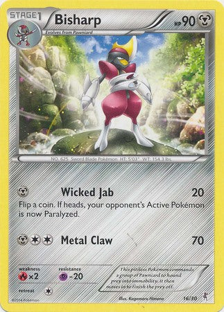 Bisharp (16/30) [XY: Trainer Kit 1 - Bisharp] | Silver Goblin