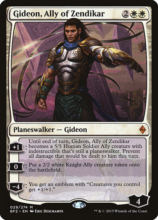 Gideon, Ally of Zendikar [Battle for Zendikar] | Silver Goblin