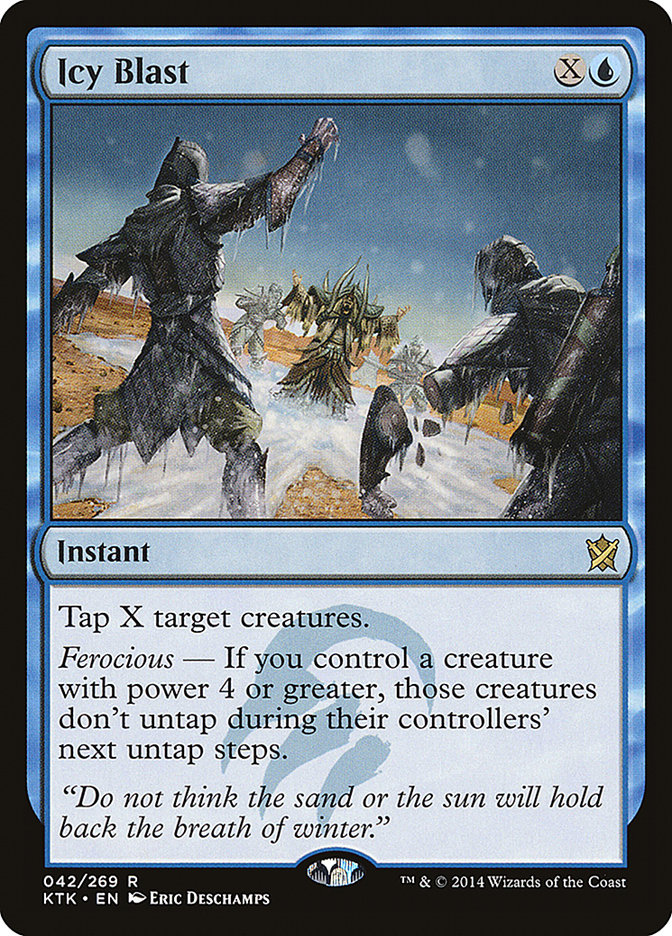 Icy Blast [Khans of Tarkir] | Silver Goblin