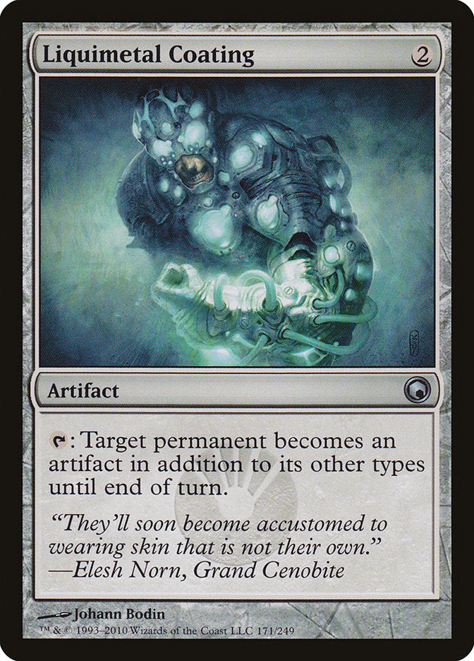 Liquimetal Coating [Scars of Mirrodin] | Silver Goblin