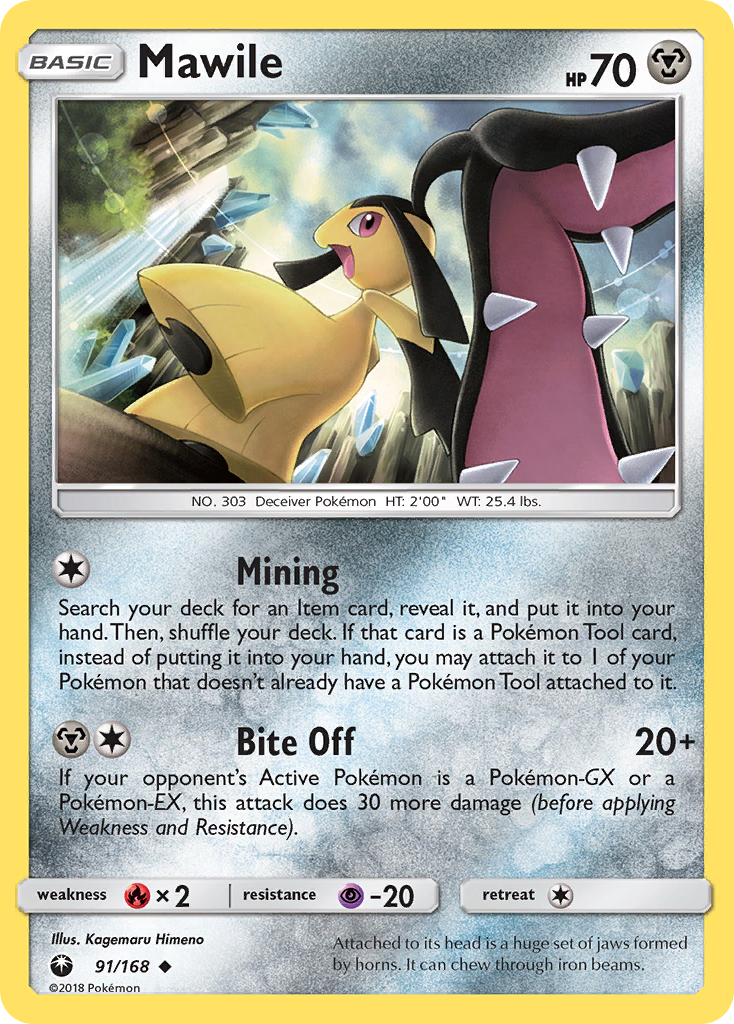 Mawile (91/168) [Sun & Moon: Celestial Storm] | Silver Goblin