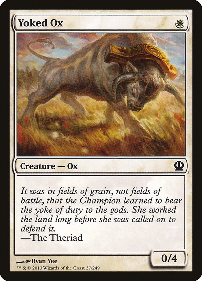 Yoked Ox [Theros] | Silver Goblin