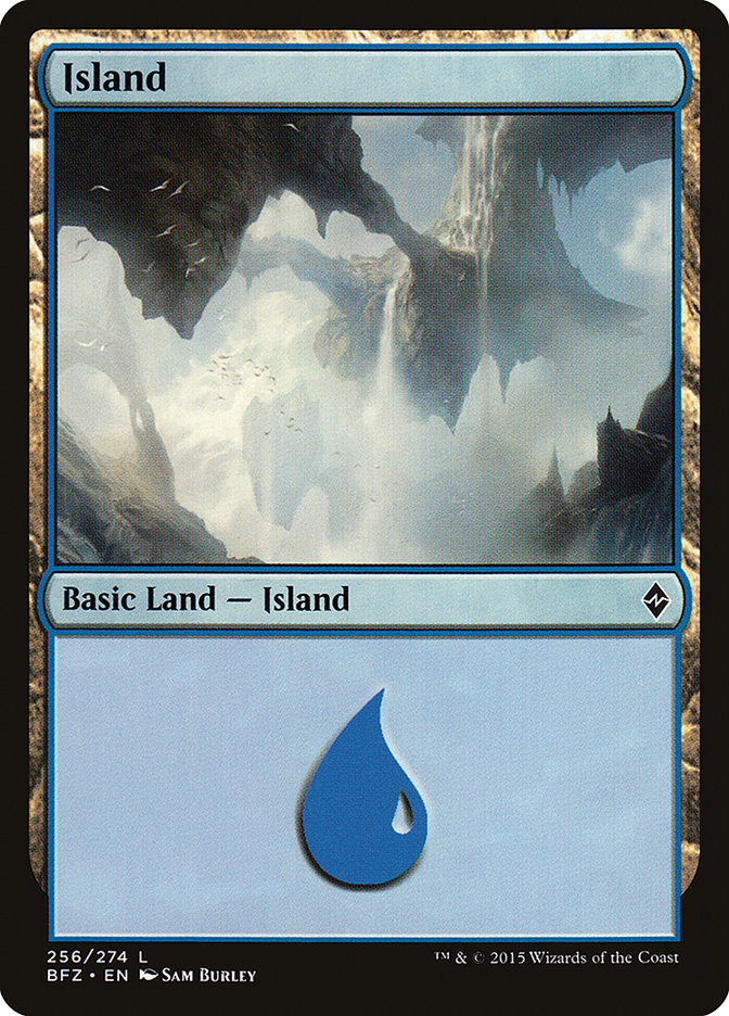 Island (256) [Battle for Zendikar] | Silver Goblin