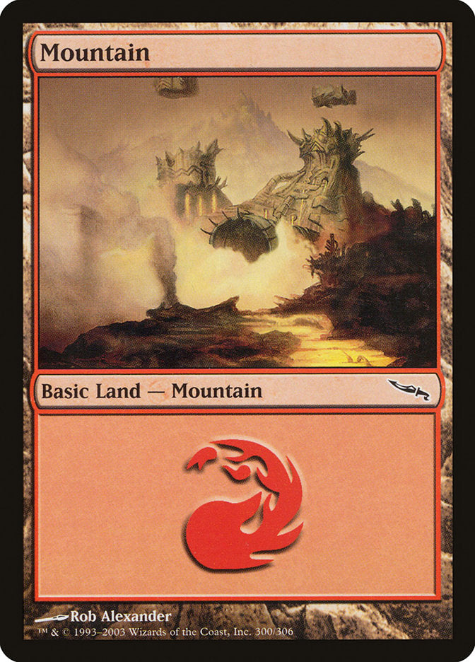 Mountain (300) [Mirrodin] | Silver Goblin