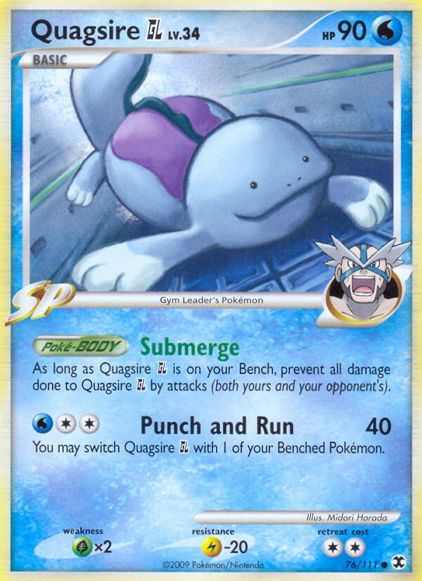 Quagsire GL (76/111) [Platinum: Rising Rivals] | Silver Goblin