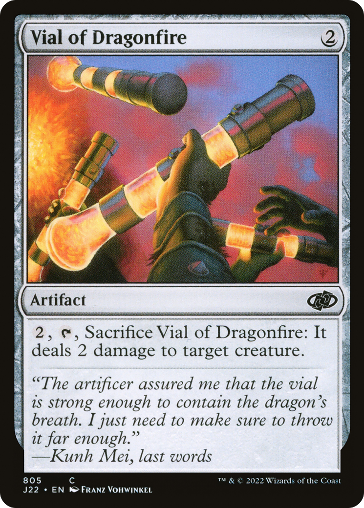 Vial of Dragonfire [Jumpstart 2022] | Silver Goblin