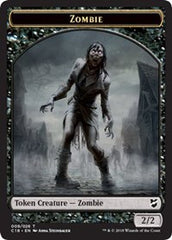Zombie // Angel Double-Sided Token [Commander 2018 Tokens] | Silver Goblin