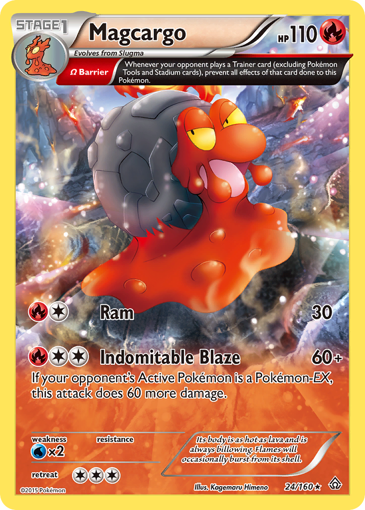 Magcargo (24/160) [XY: Primal Clash] | Silver Goblin