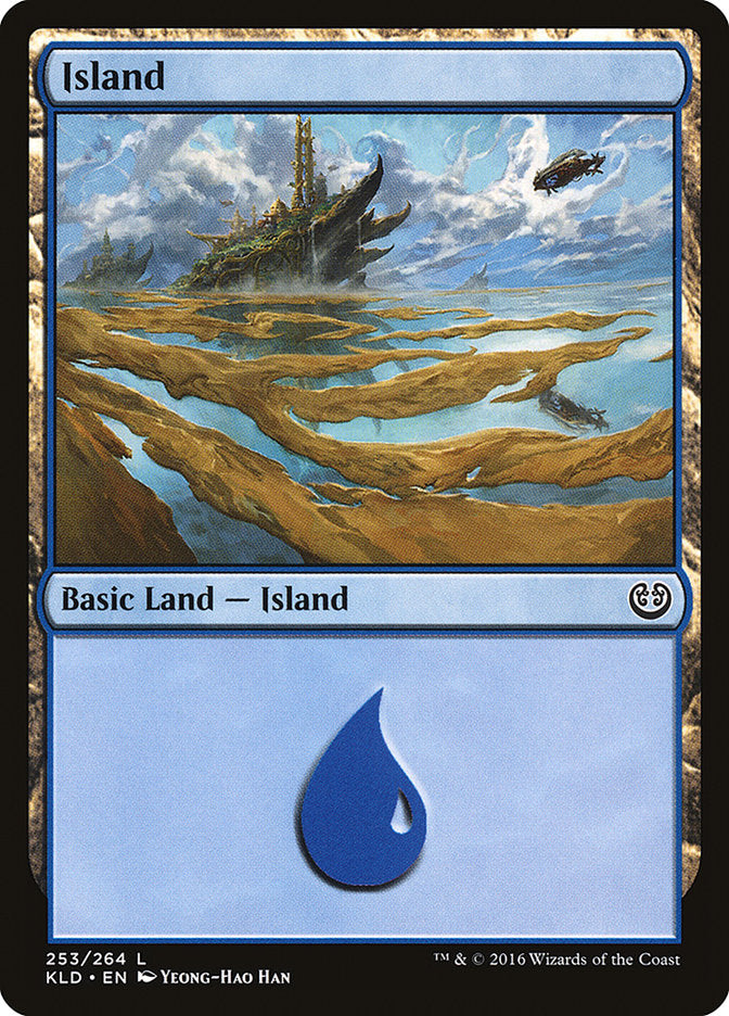 Island (253) [Kaladesh] | Silver Goblin