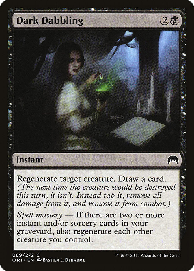 Dark Dabbling [Magic Origins] | Silver Goblin