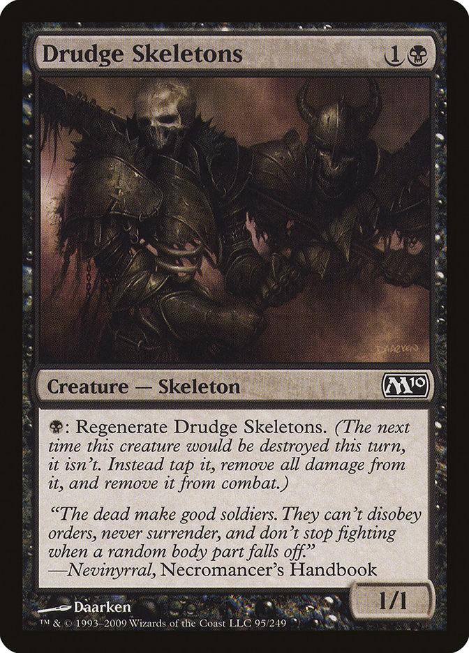 Drudge Skeletons [Magic 2010] | Silver Goblin
