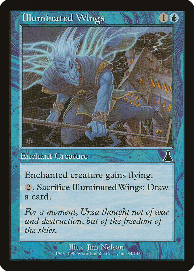 Illuminated Wings [Urza's Destiny] | Silver Goblin
