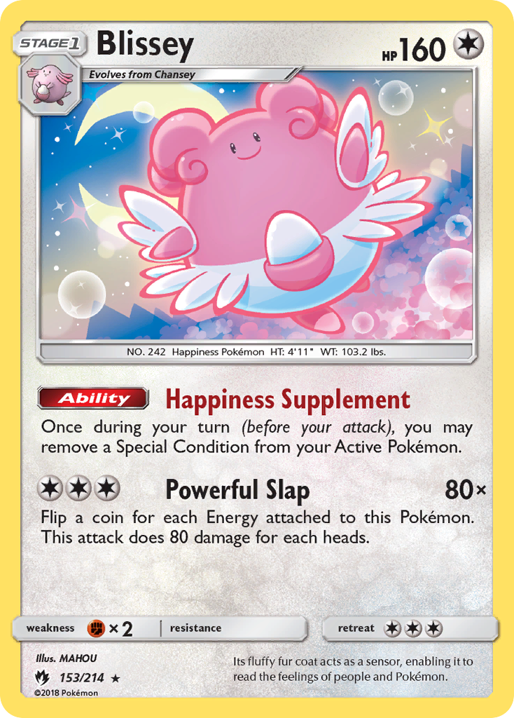 Blissey (153/214) [Sun & Moon: Lost Thunder] | Silver Goblin