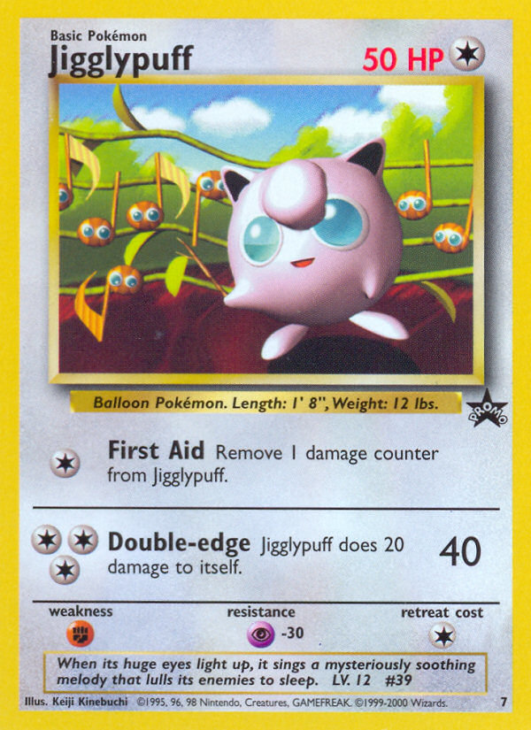 Jigglypuff (7) [Wizards of the Coast: Black Star Promos] | Silver Goblin