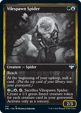 Vilespawn Spider [Innistrad: Double Feature] | Silver Goblin