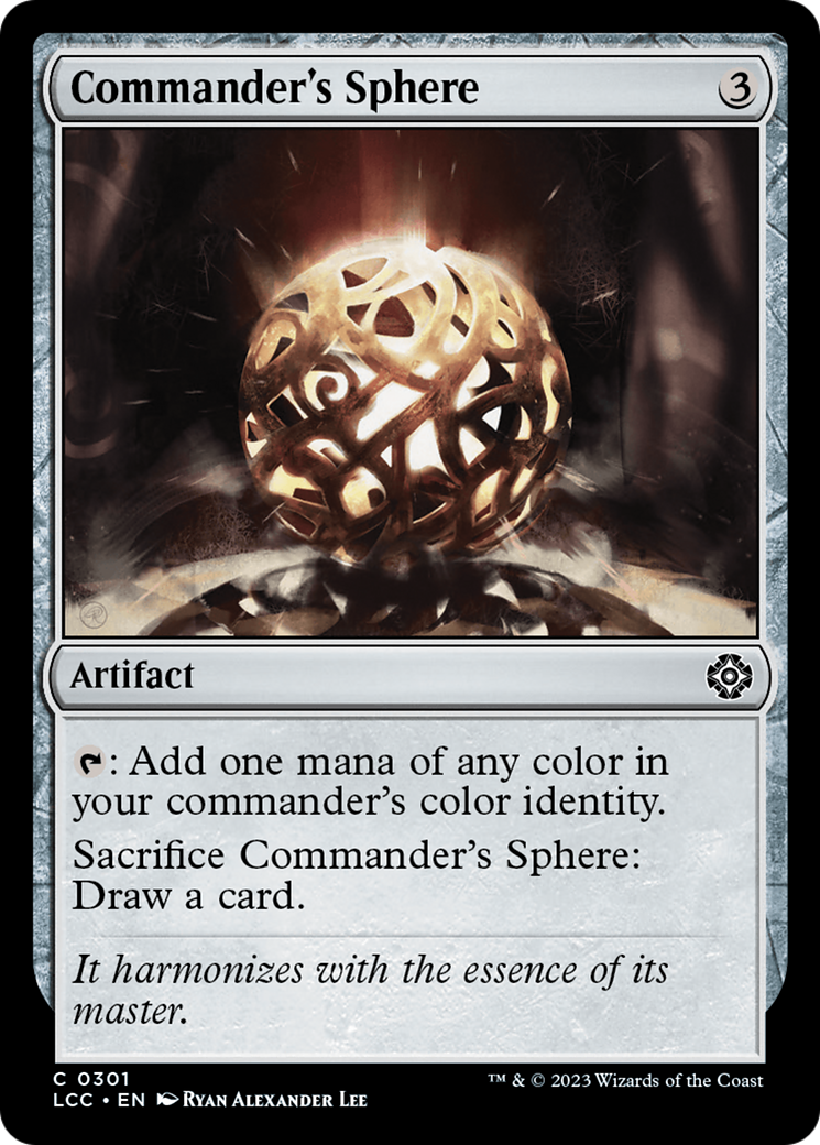 Commander's Sphere [The Lost Caverns of Ixalan Commander] | Silver Goblin