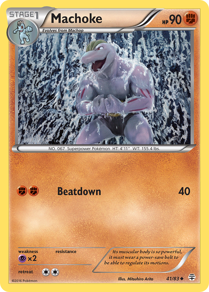 Machoke (41/83) [XY: Generations] | Silver Goblin