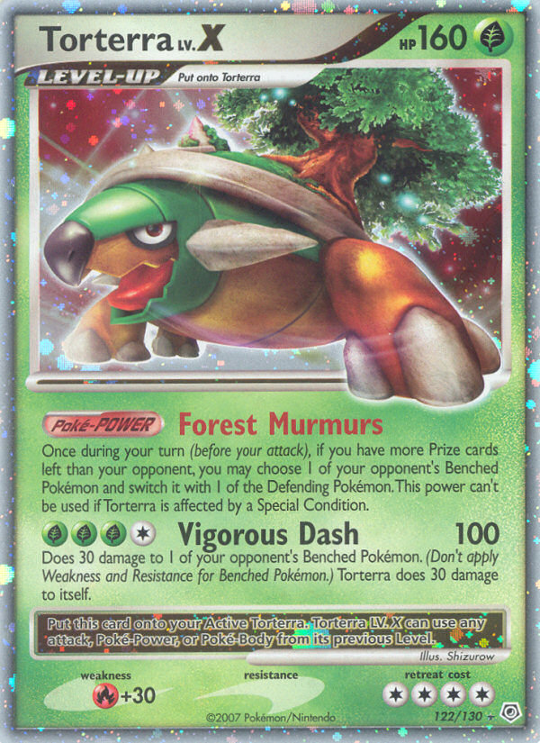 Torterra LV.X (122/130) [Diamond & Pearl: Base Set] | Silver Goblin