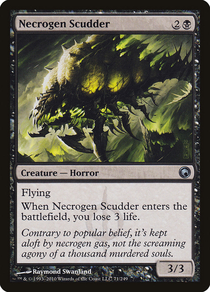 Necrogen Scudder [Scars of Mirrodin] | Silver Goblin