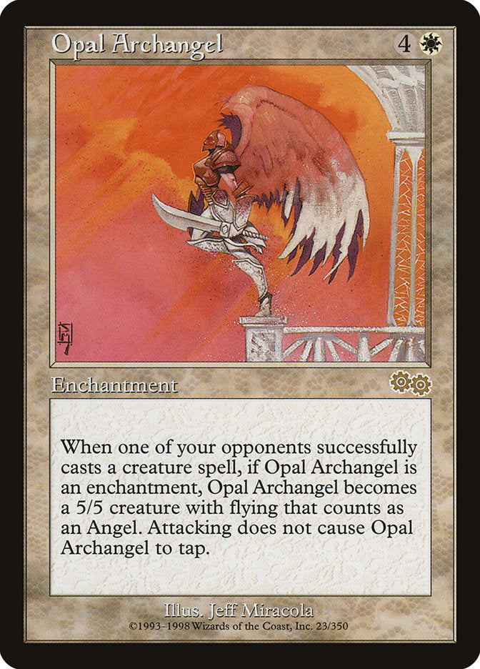 Opal Archangel [Urza's Saga] | Silver Goblin