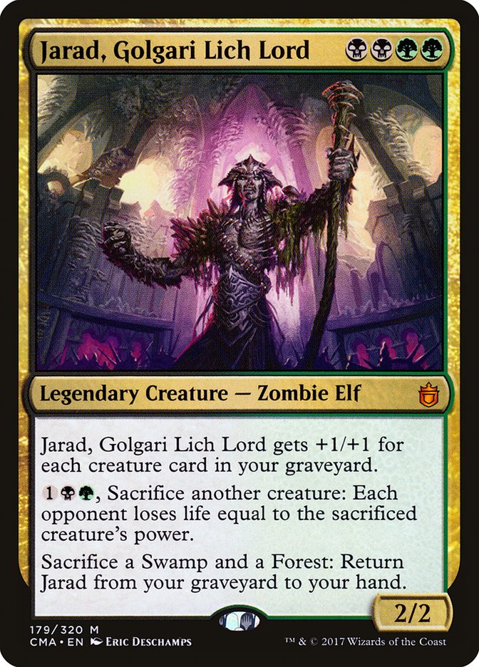 Jarad, Golgari Lich Lord [Commander Anthology] | Silver Goblin