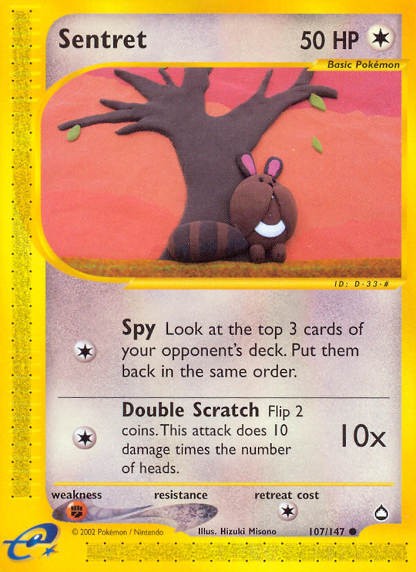 Sentret (107/147) [Aquapolis] | Silver Goblin