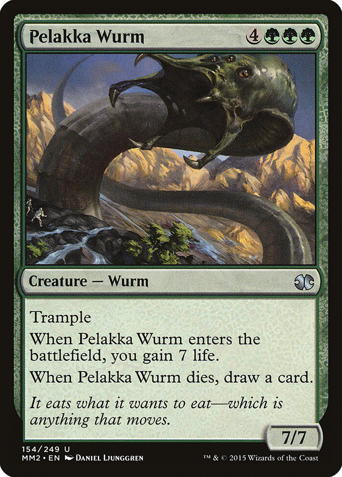 Pelakka Wurm [Modern Masters 2015] | Silver Goblin