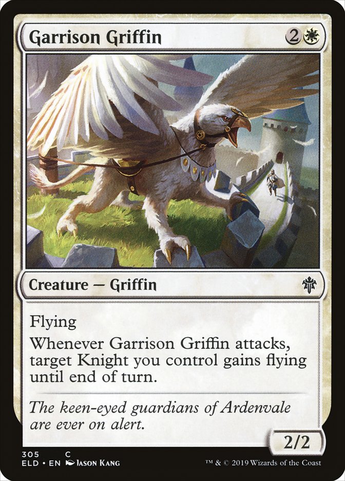 Garrison Griffin [Throne of Eldraine] | Silver Goblin