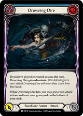 Drowning Dire (Blue) [EVR112] (Everfest)  1st Edition Normal | Silver Goblin