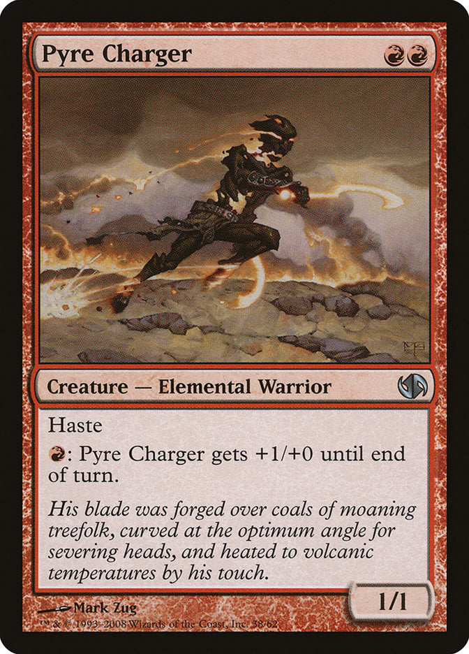 Pyre Charger [Duel Decks: Jace vs. Chandra] | Silver Goblin