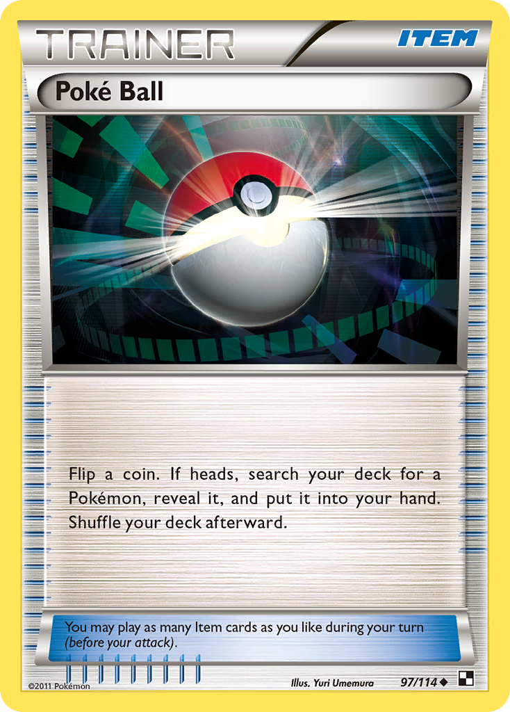 Poke Ball (97/114) [Black & White: Base Set] | Silver Goblin