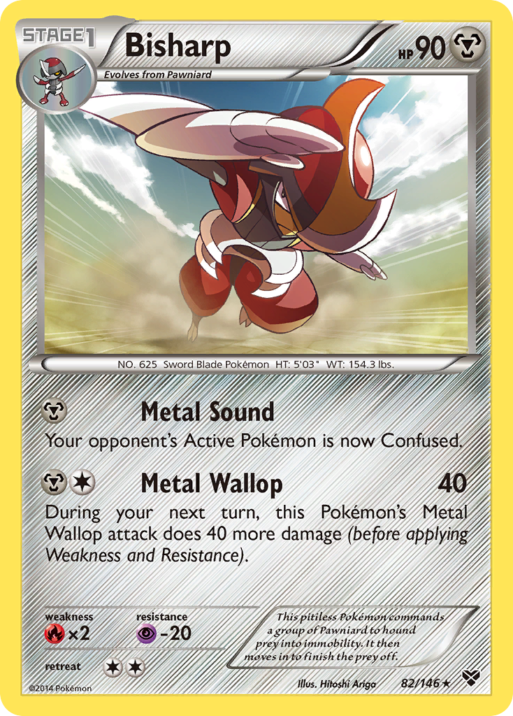 Bisharp (82/146) [XY: Base Set] | Silver Goblin