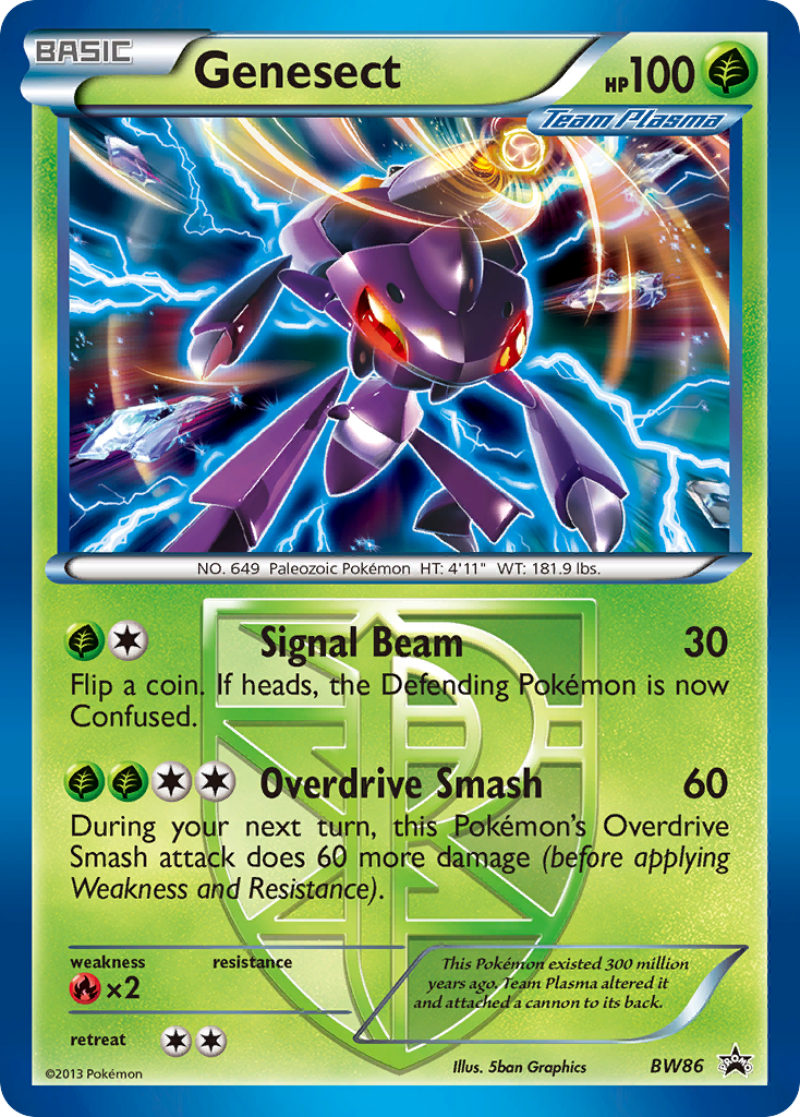 Genesect (BW86) (Team Plasma) [Black & White: Black Star Promos] | Silver Goblin