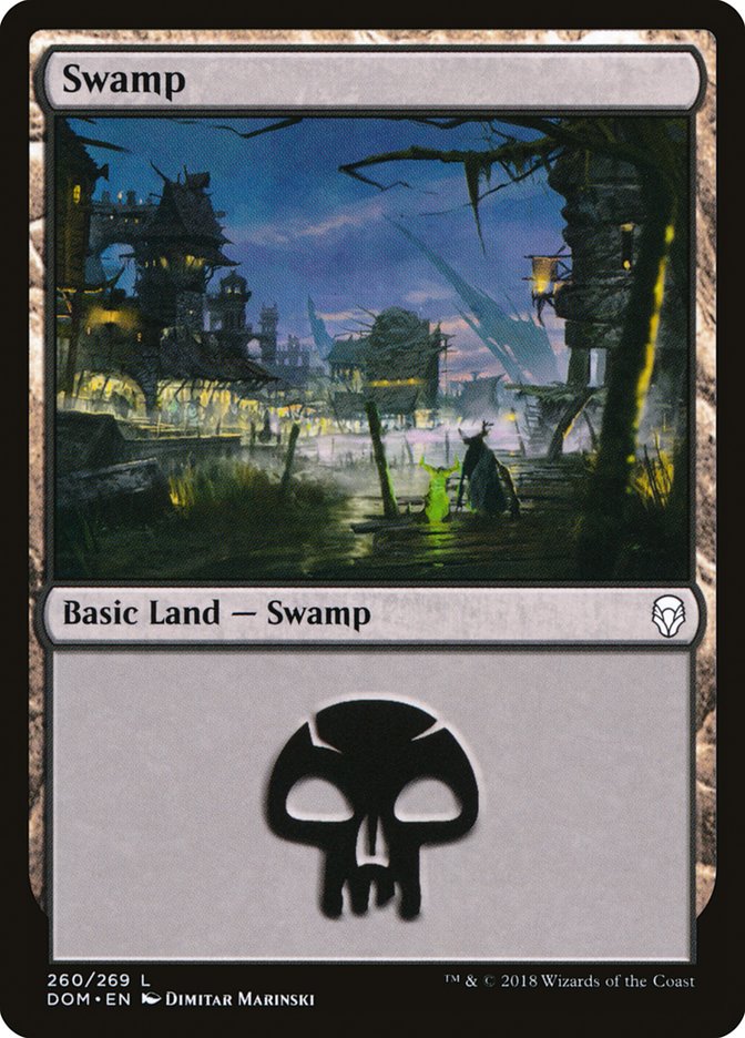 Swamp (260) [Dominaria] | Silver Goblin