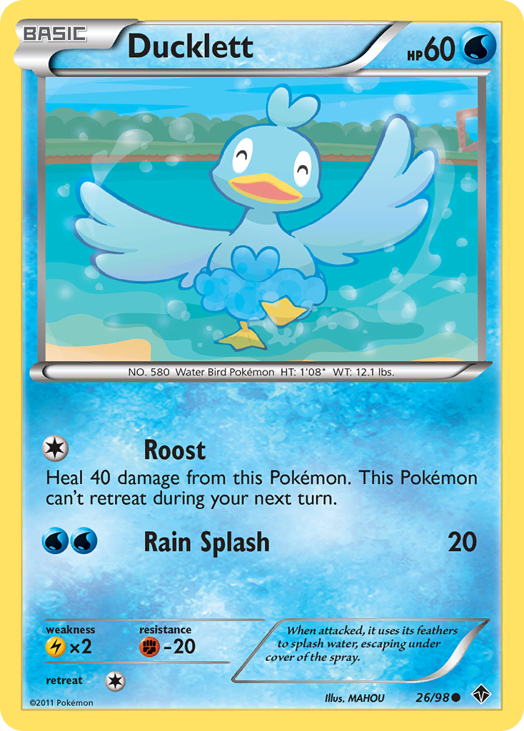 Ducklett (26/98) [Black & White: Emerging Powers] | Silver Goblin