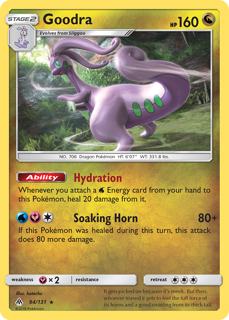 Goodra (94/131) [Sun & Moon: Forbidden Light] | Silver Goblin