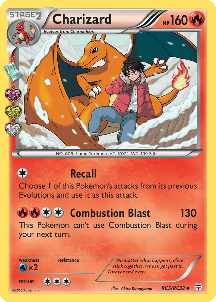 Charizard (RC5/RC32) [XY: Generations] | Silver Goblin