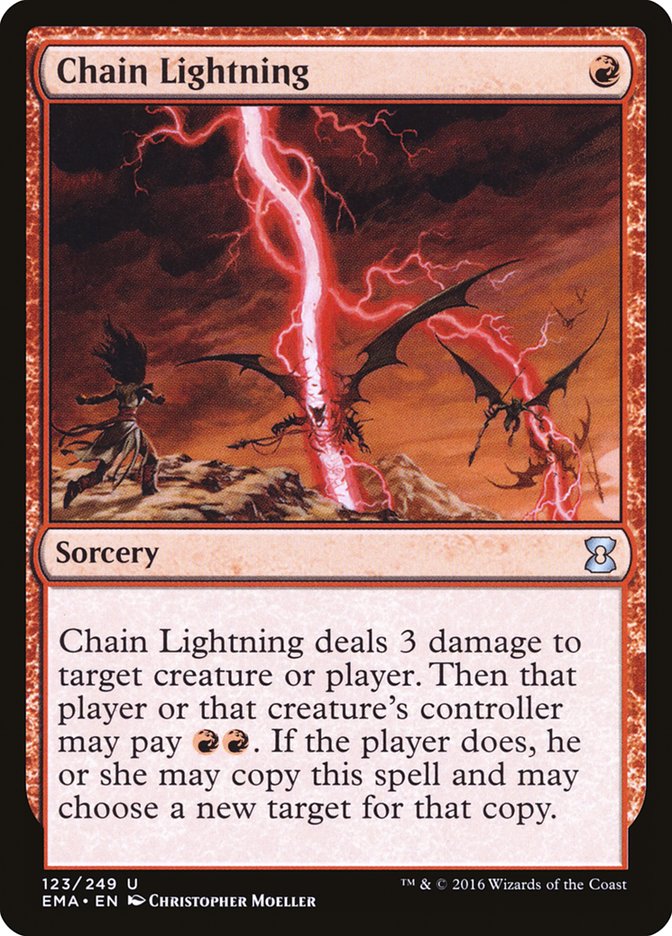 Chain Lightning [Eternal Masters] | Silver Goblin