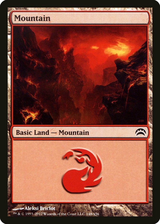 Mountain (148) [Planechase 2012] | Silver Goblin