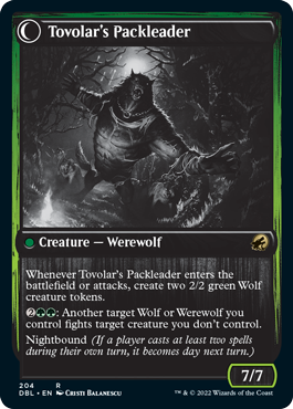 Tovolar's Huntmaster // Tovolar's Packleader [Innistrad: Double Feature] | Silver Goblin