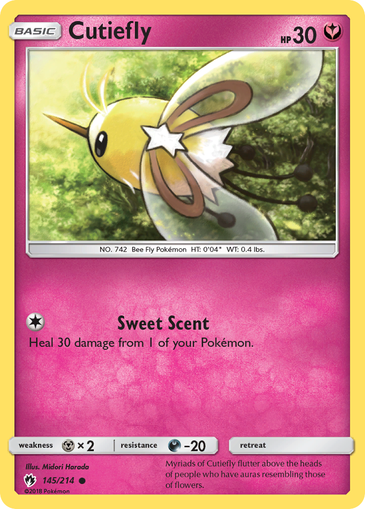 Cutiefly (145/214) [Sun & Moon: Lost Thunder] | Silver Goblin