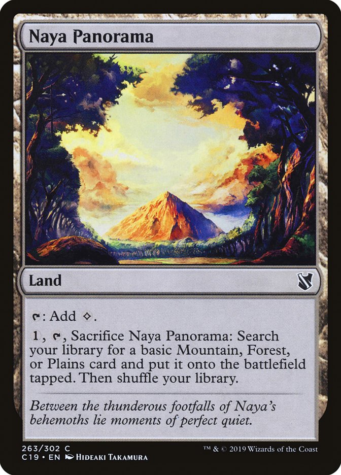 Naya Panorama [Commander 2019] | Silver Goblin