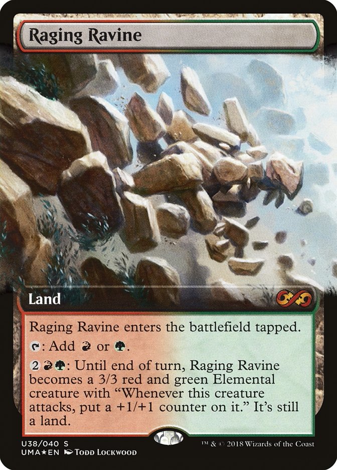 Raging Ravine (Topper) [Ultimate Masters Box Topper] | Silver Goblin