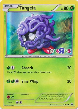 Tangela (8/83) (Toys R Us Promo) [XY: Generations] | Silver Goblin