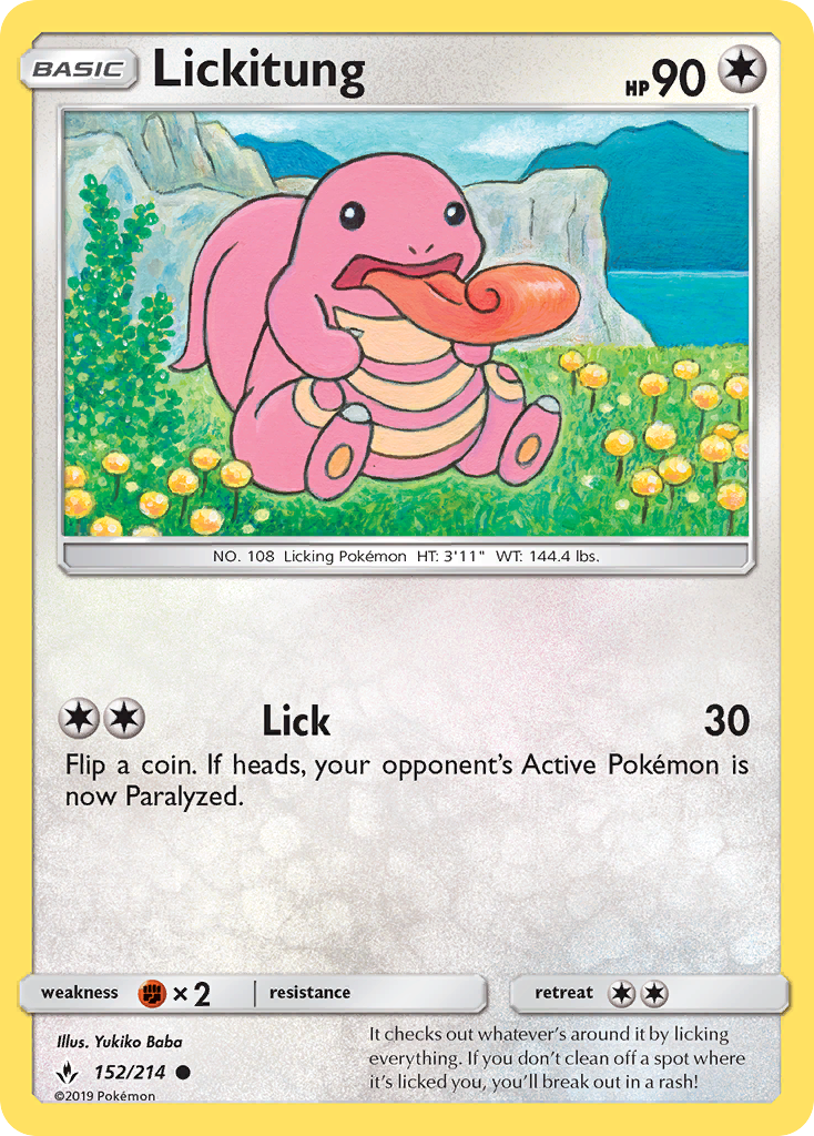 Lickitung (152/214) [Sun & Moon: Unbroken Bonds] | Silver Goblin