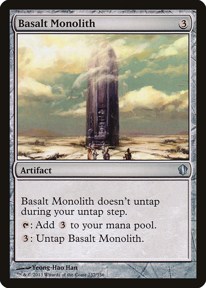 Basalt Monolith [Commander 2013] | Silver Goblin